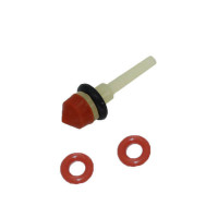 Ventilstößel zu Auslaufventil mit O-Ring und Formdichtung